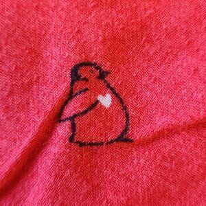 Old Navy Flannel sleep shorts w/satin bow